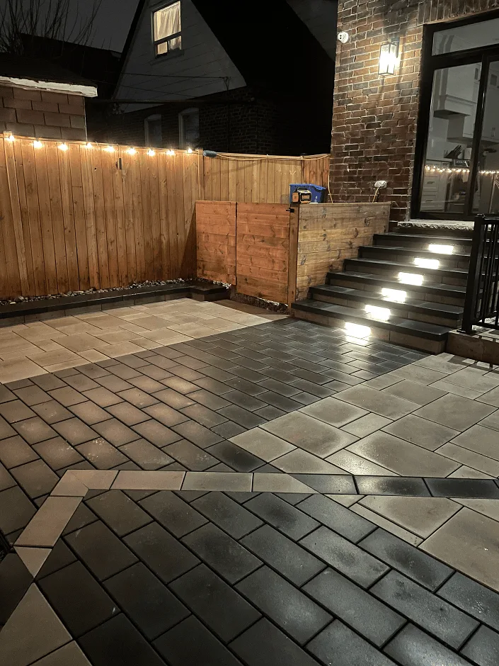 interlocking-walkways-in-the-night